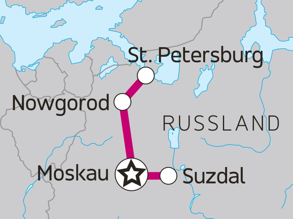 Russlands Highlights Von Moskau Nach St Petersburg Moja Travel