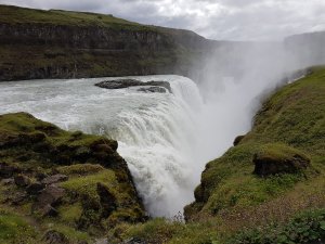 Mächtiger Wasser auf Island
