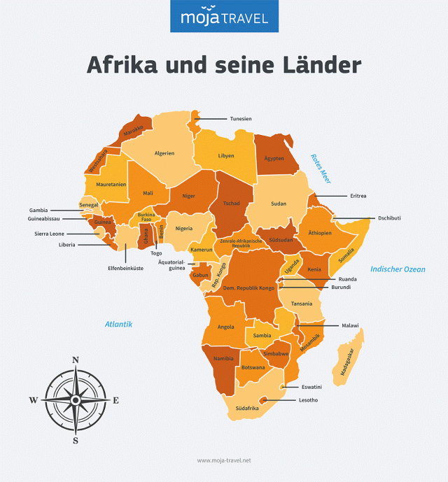 Afrika Sehenswürdigkeiten: Top-Reiseziele | moja TRAVEL